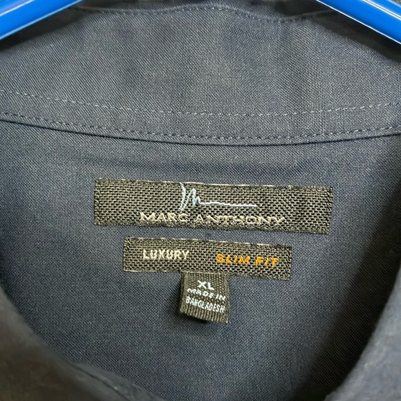 Marc Anthony Luxury Slim Fit XL Short Sleeve T-Shirts for Men Pineapple embossed - Picture 3 of 8